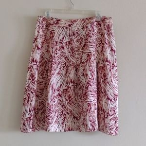 Merona Silk Pleated Skirt size 10